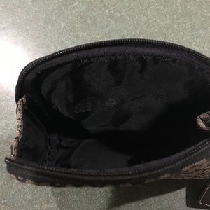 Coach Bags - Signature Black Coach Print Make-Up Case Coach Bags - Signature Black Coach Print Make-Up Case